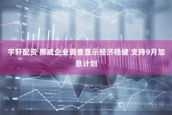 宇轩配资 挪威企业调查显示经济稳健 支持9月加息计划