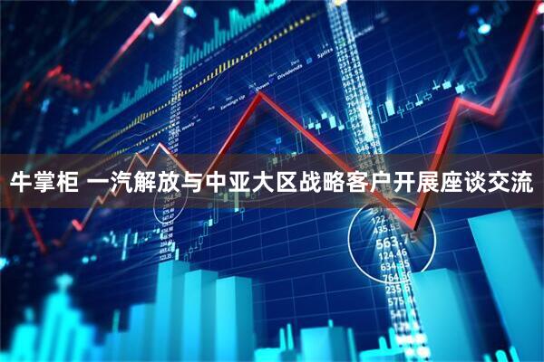 牛掌柜 一汽解放与中亚大区战略客户开展座谈交流
