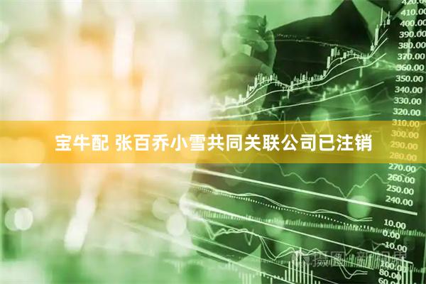 宝牛配 张百乔小雪共同关联公司已注销